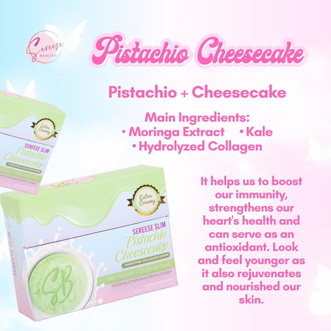 Sereese Slim - Pistachio Cheesecake Smoothie Collagen Drink 210g