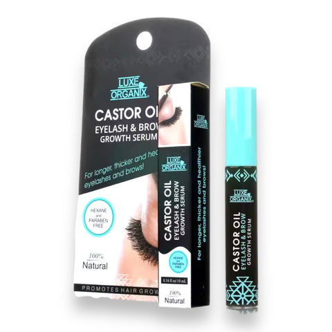 Luxe Organix - Castor Oil Eyelash & Brow Growth Serum 10 ML
