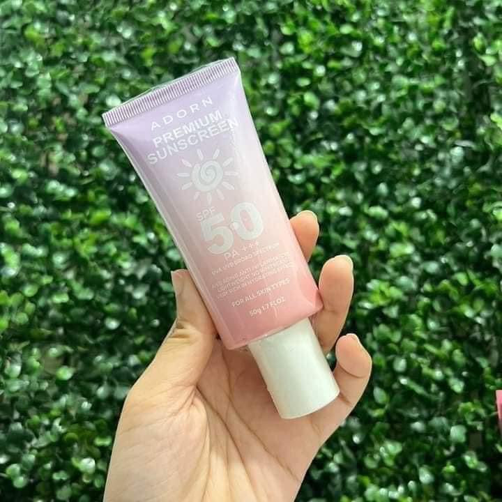 ADORN - Premium Sunscreen SPF 50 - 50g ( regular sunscreen )