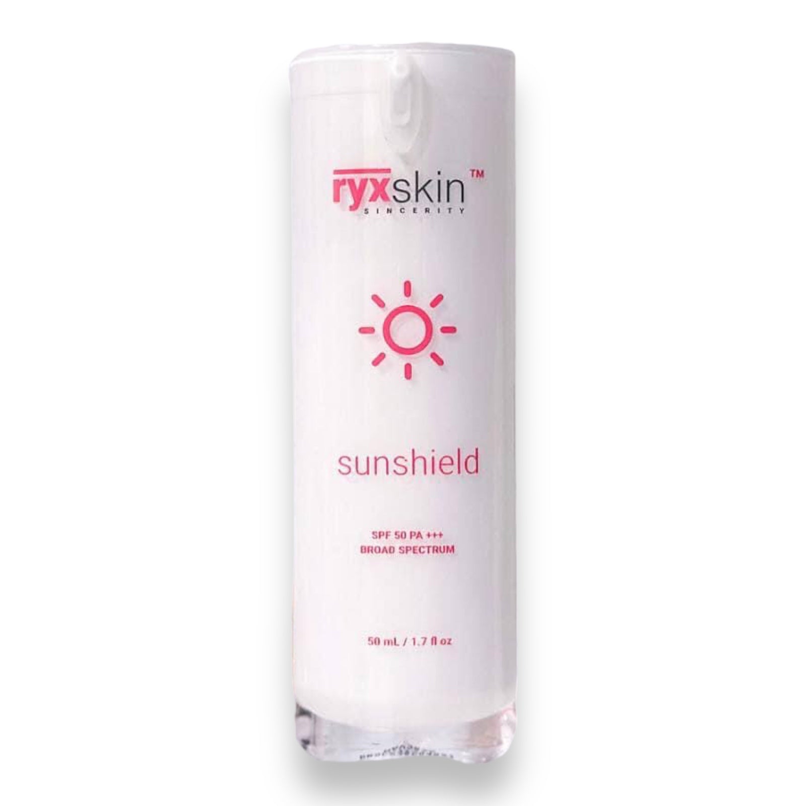 Ryx Skin - Sunshield SPF 50 PA +++ 50 ML