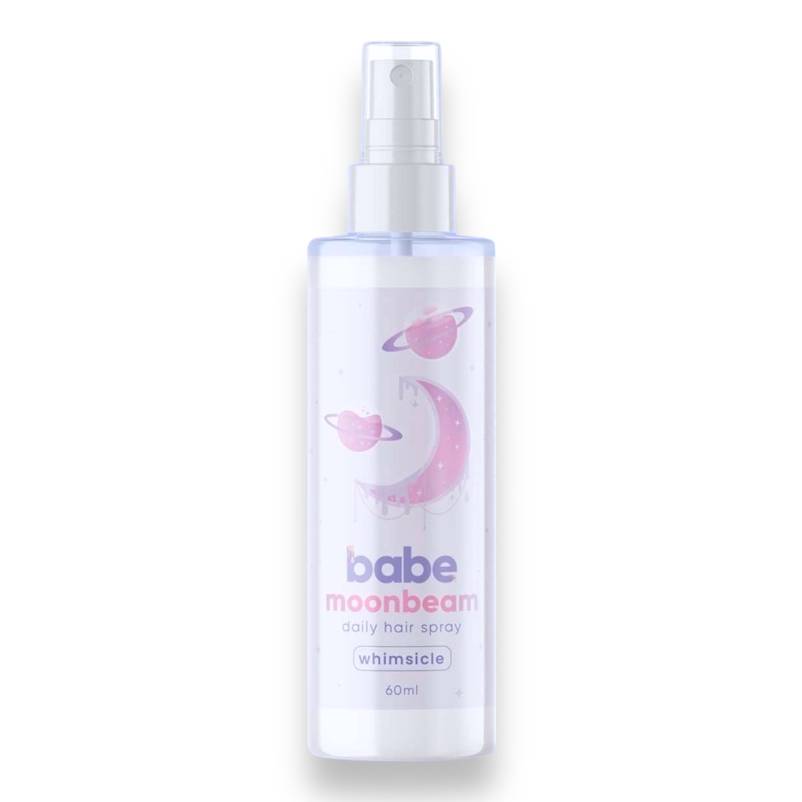 Babe Formula - Moonbeam Daily Hair Spray ( WHIMSICLE ) purple bottle - 60 ML