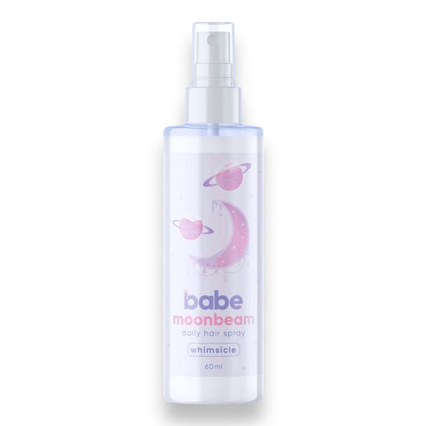 Babe Formula - Moonbeam Daily Hair Spray ( WHIMSICLE ) purple bottle - 60 ML