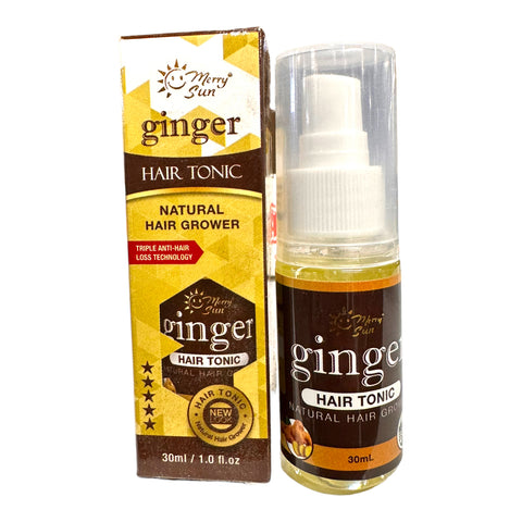 Merry Sun - Ginger Hair Tonic - Natural Hair Grower 30 ML