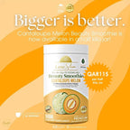 Luxe Slim - Beauty Smoothie Cantaloupe Melon Canister - 500g ( HALF KILO )