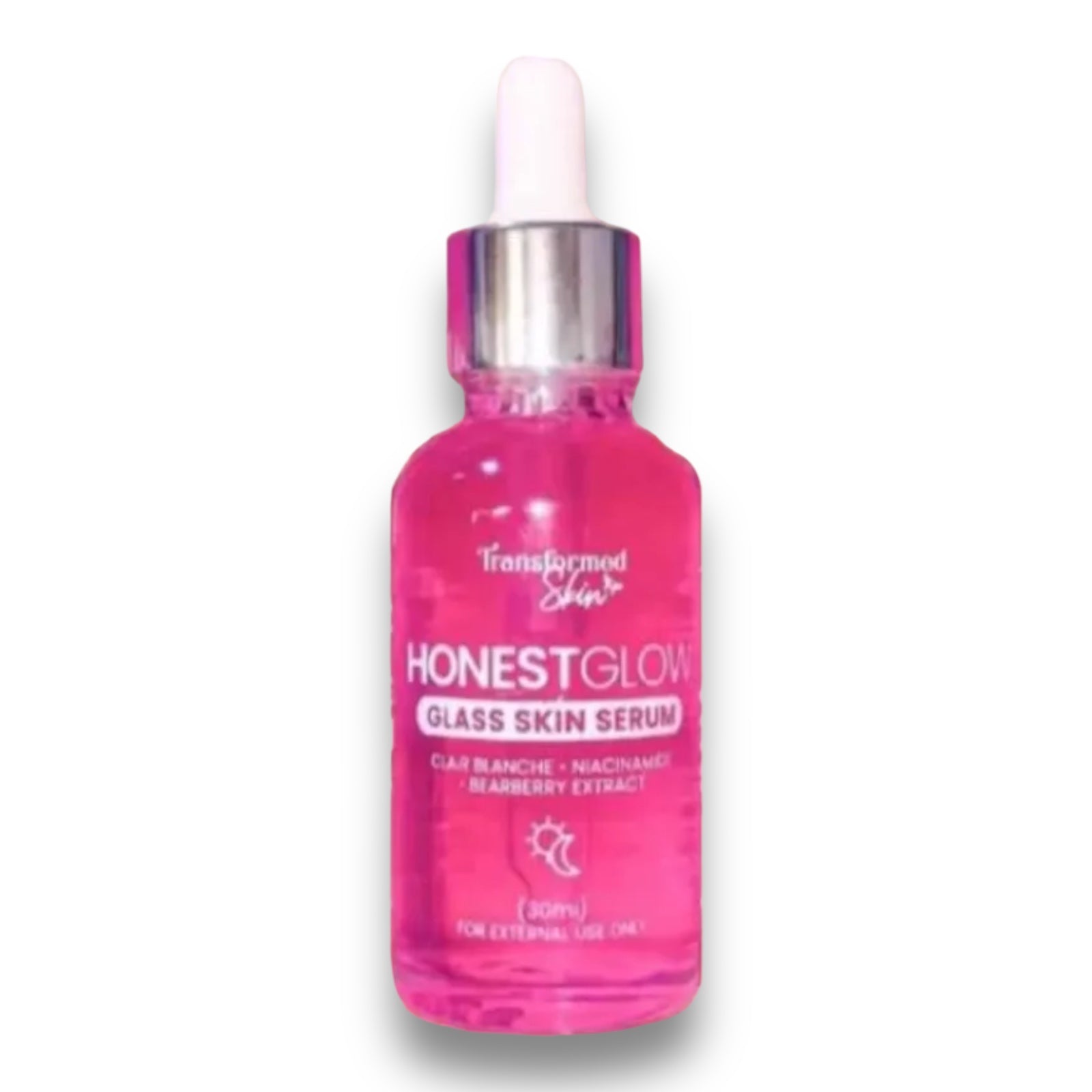 Transformed Skin - Honest Glow Glass Skin Serum 30 ML ( pink )
