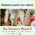 Navarro's Bleaching Soap Instant Permanent White (pink box) - My Care Kits