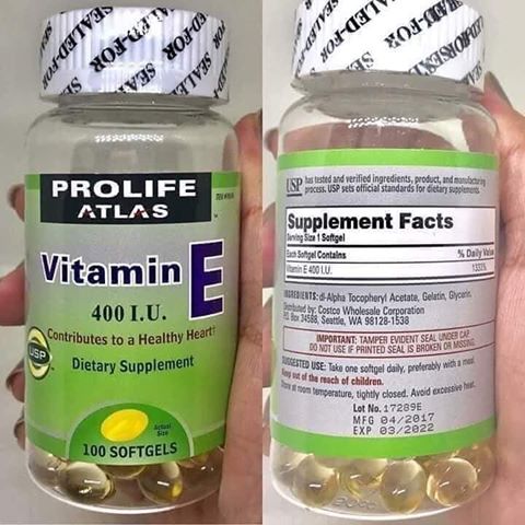 Prolife Atlas Vitamin E
