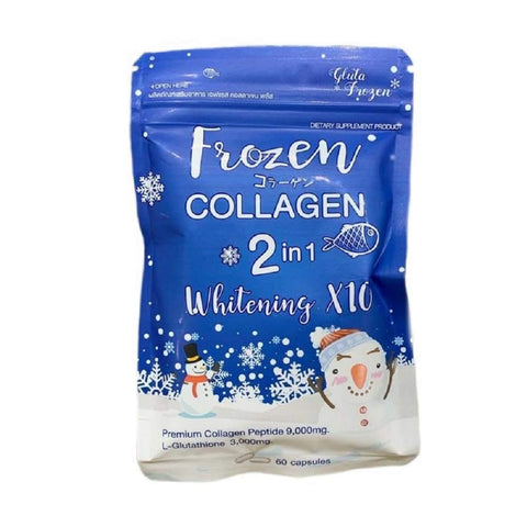 Frozen Collagen 2 in 1 Whitening 10x Capsules (BLUE)