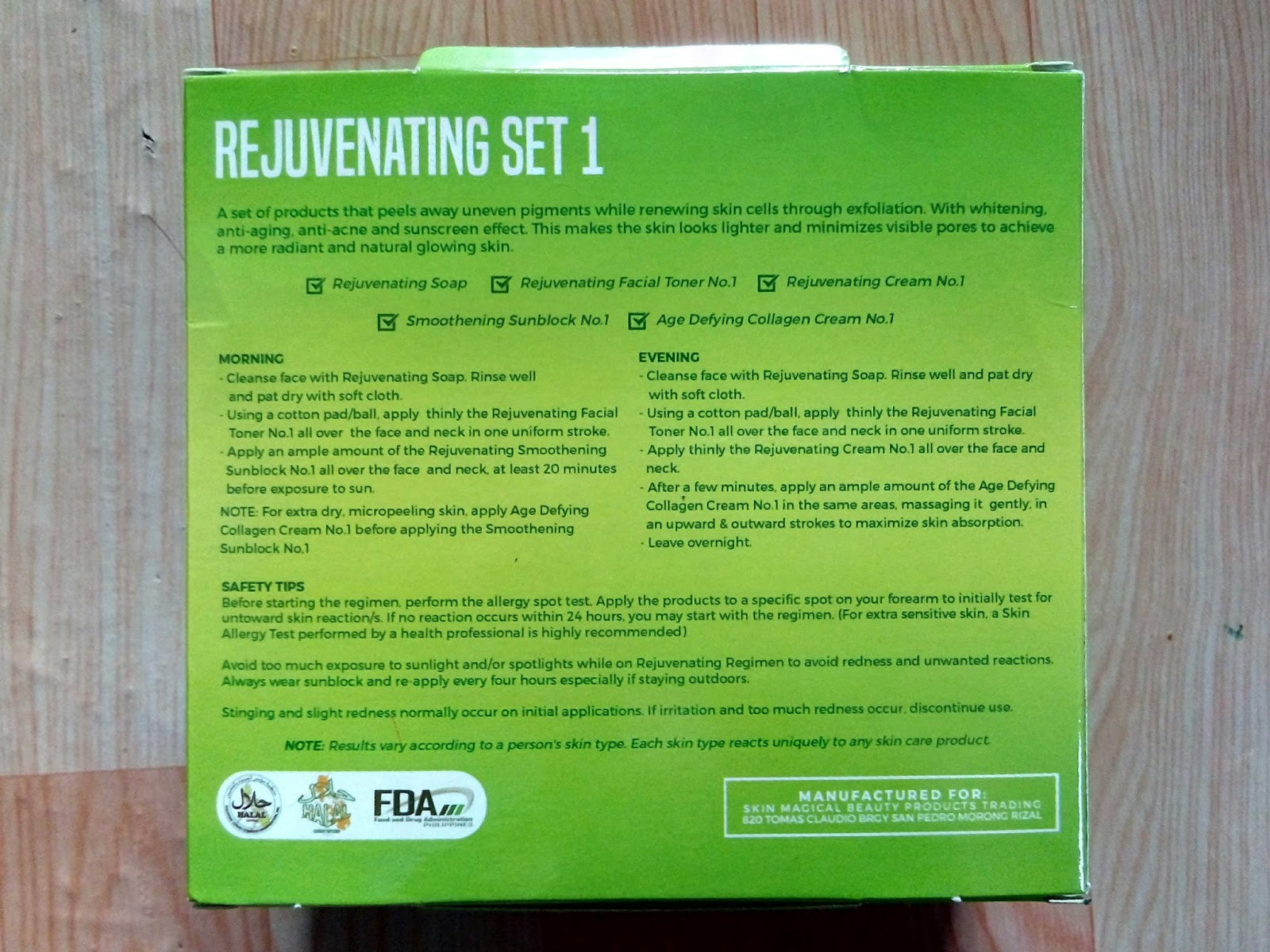 Skin Magical Rejuvenating Set No. 1 - My Care Kits