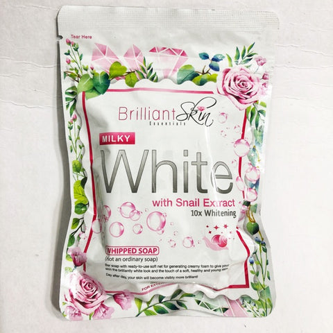 Brilliant Skin Essentials Milky White with Snail Extract 10x Whitening soap