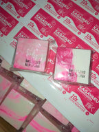 Rosmar - Kagayaku Whitening Soap Condense Milk Scent 70g - ( White & Red mix bar soap ) - My Care Kits