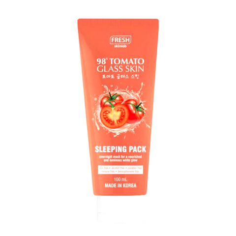 Fresh Skinlab - 98% Tomato Glass Skin - Sleeping Pack 100ml