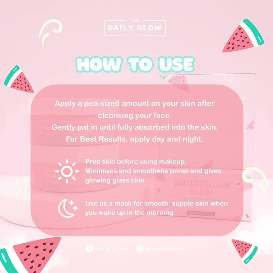 The Daily Glow - Watermelon Glow Aqua Moisturizer 100ml - My Care Kits