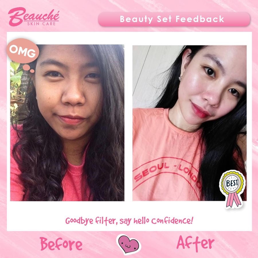 Beauche Beauty Set (Dark pink) - My Care Kits