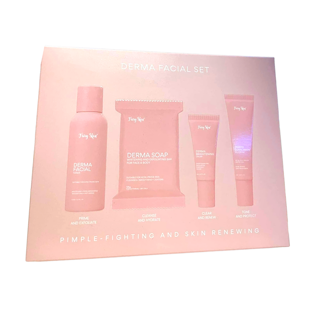 Fairy Skin -Derma Facial Set - NEW & Improved Formuka - NEW packaging of Fairy Rejuvenating set - My Care Kits