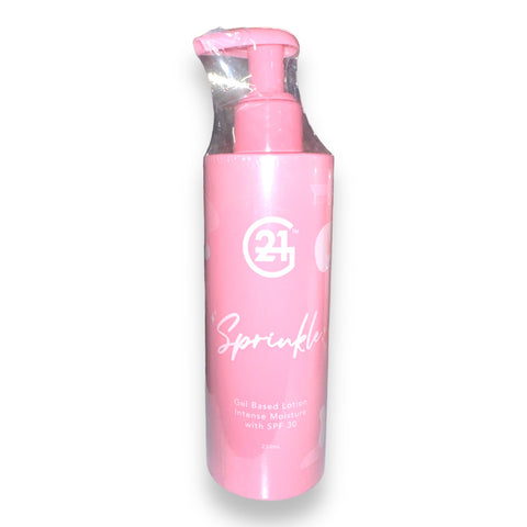 G21 - Sprinkle Gel Based Lotion Intense Moisture with SPF 30 - 230 ML ( PINK )