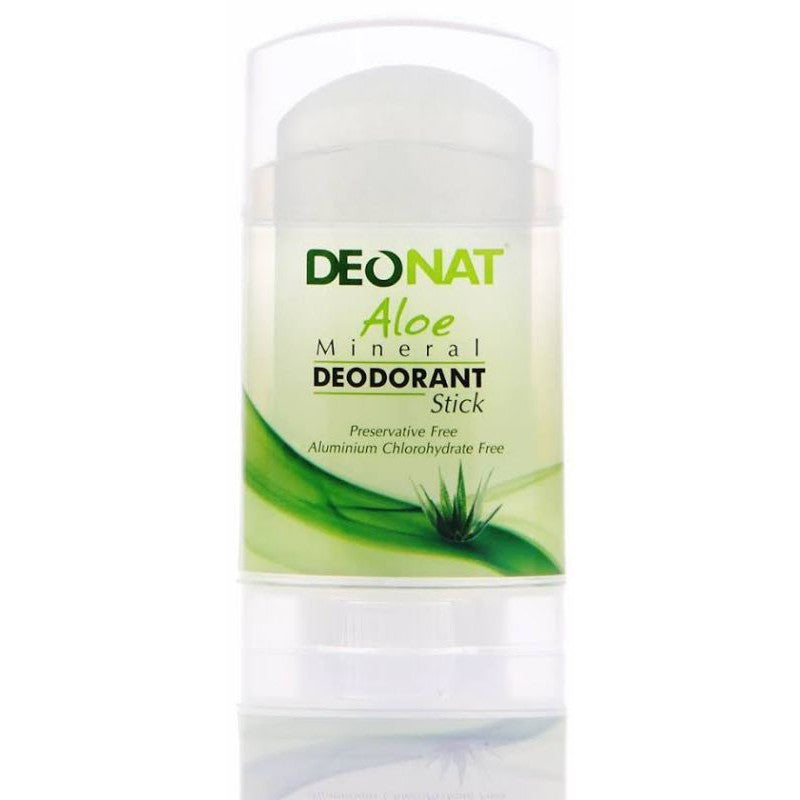 DEONAT Mineral Deodorant Stick 60g - ALOE - Green