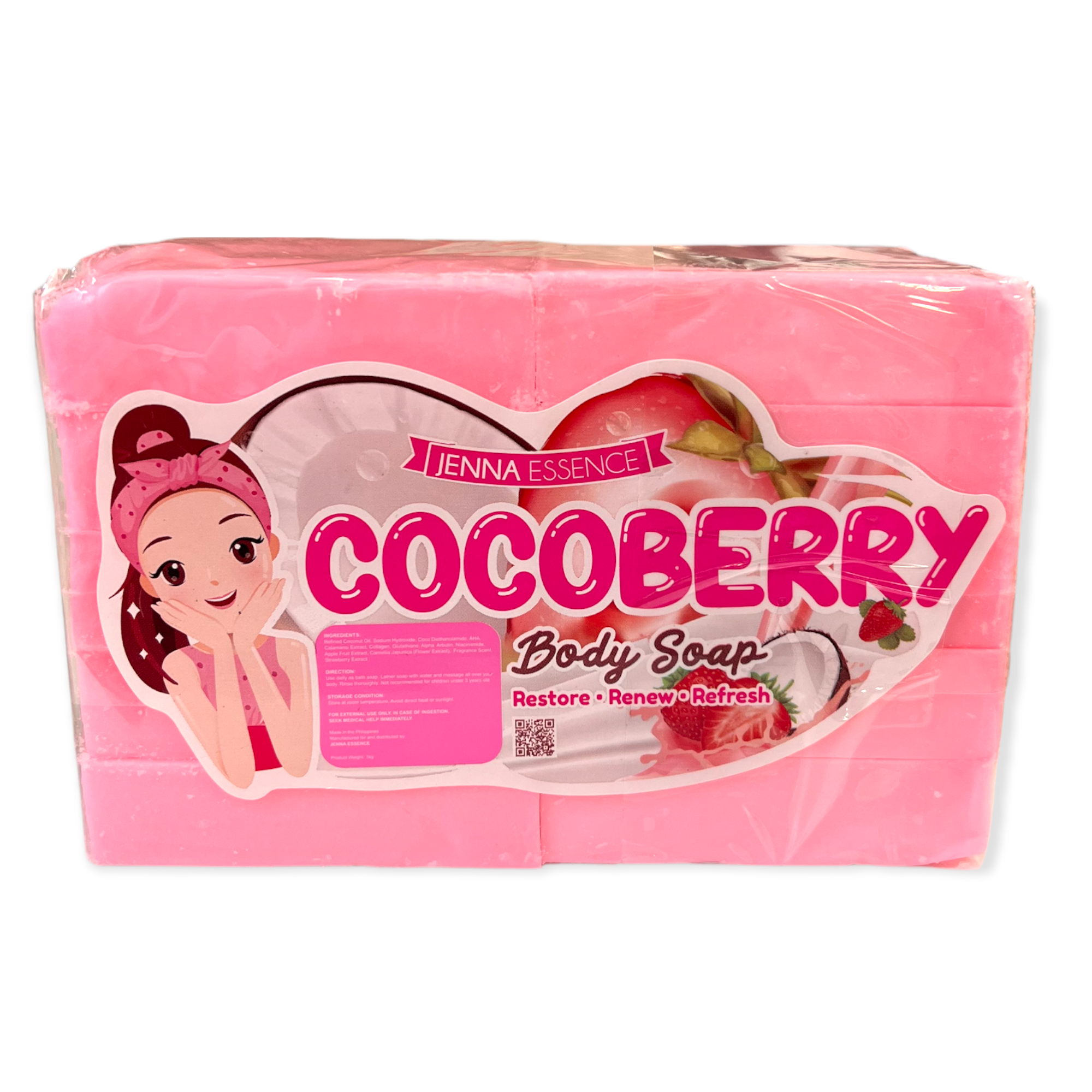 COCOBERRY Soap - Jenna Essence 10pcs - 1kg - My Care Kits