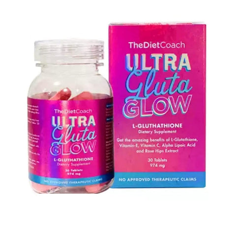 The Diet Coach “ ULTRA GLUTA GLOW “ dietary supplement- 30 tablets