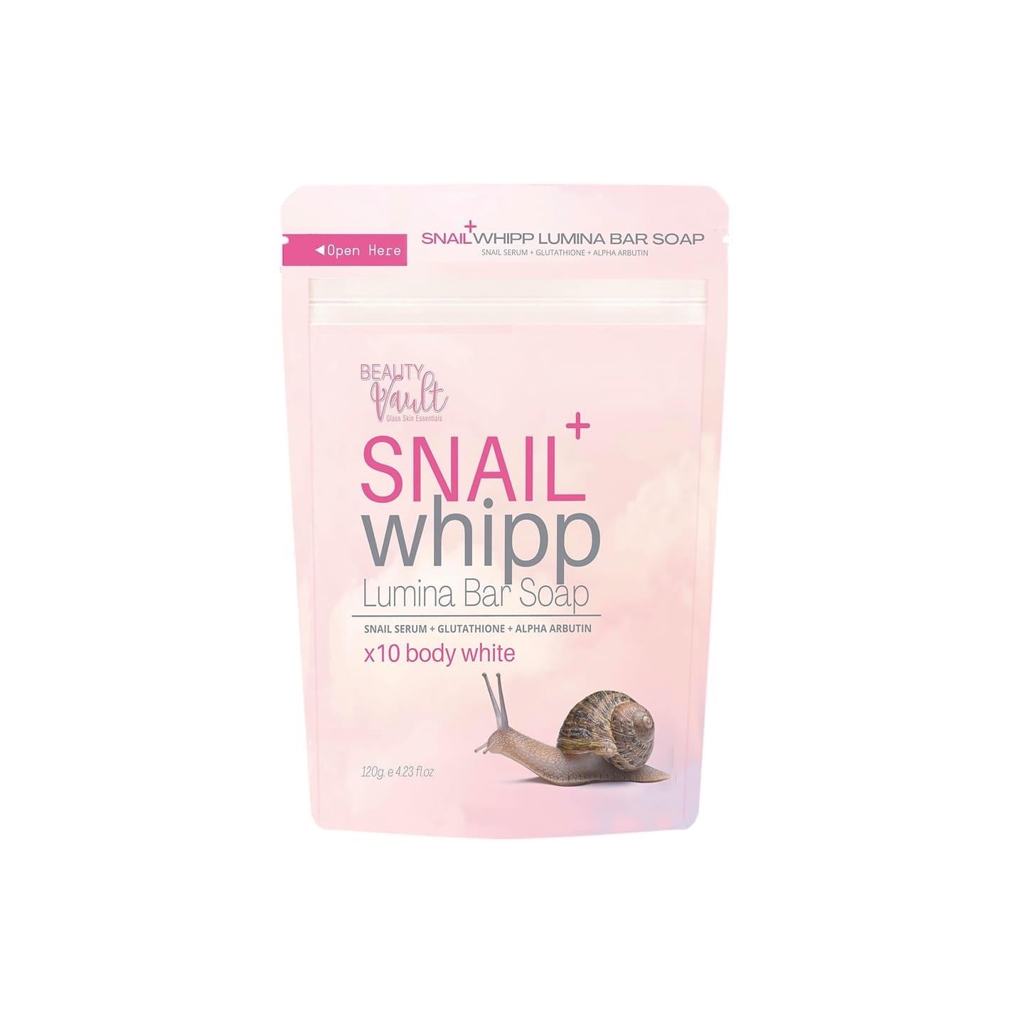 Snail Whipp Lumina Bar Soap By Beauty Vault