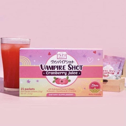 PSPH VAMPIRE SHOT CRANBERRY JUICE - 21g x 15 Sachet