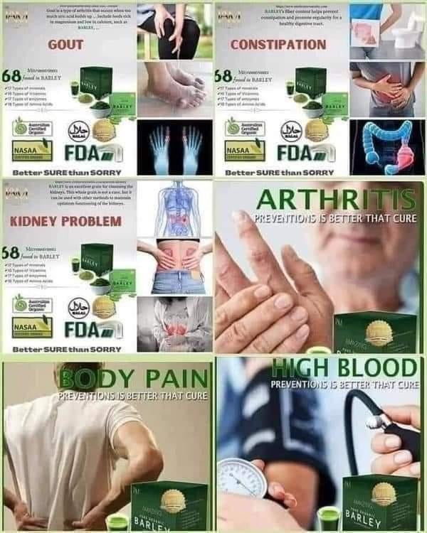 I AM - Amazing Pure Organic Barley - Powdered Drink Mix from Australia | 3g x 10 sachets - My Care Kits