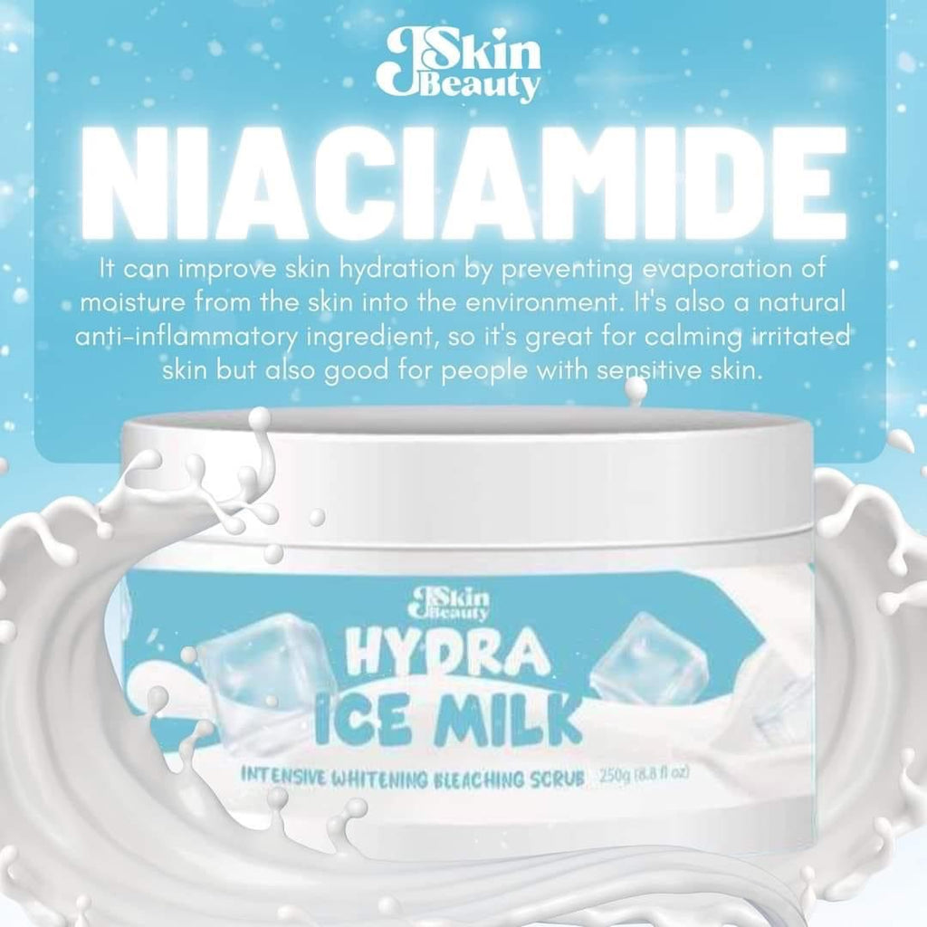 JSkin - Hydra Ice Milk - Intensive Whitening Bleaching Cream - 300 g