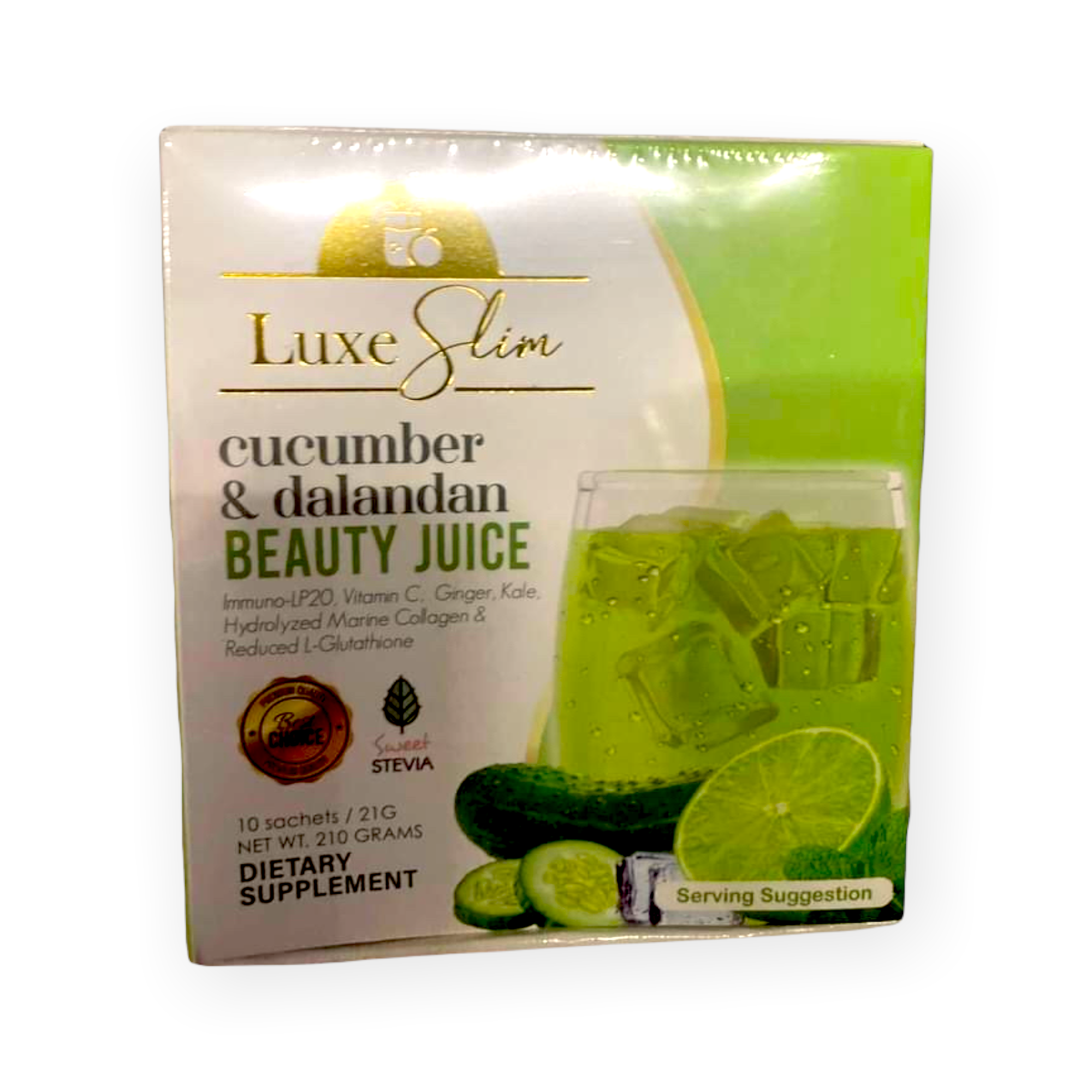 Luxe Slim - Cucumber & Dalandan - Beauty Juice 10 x 21g