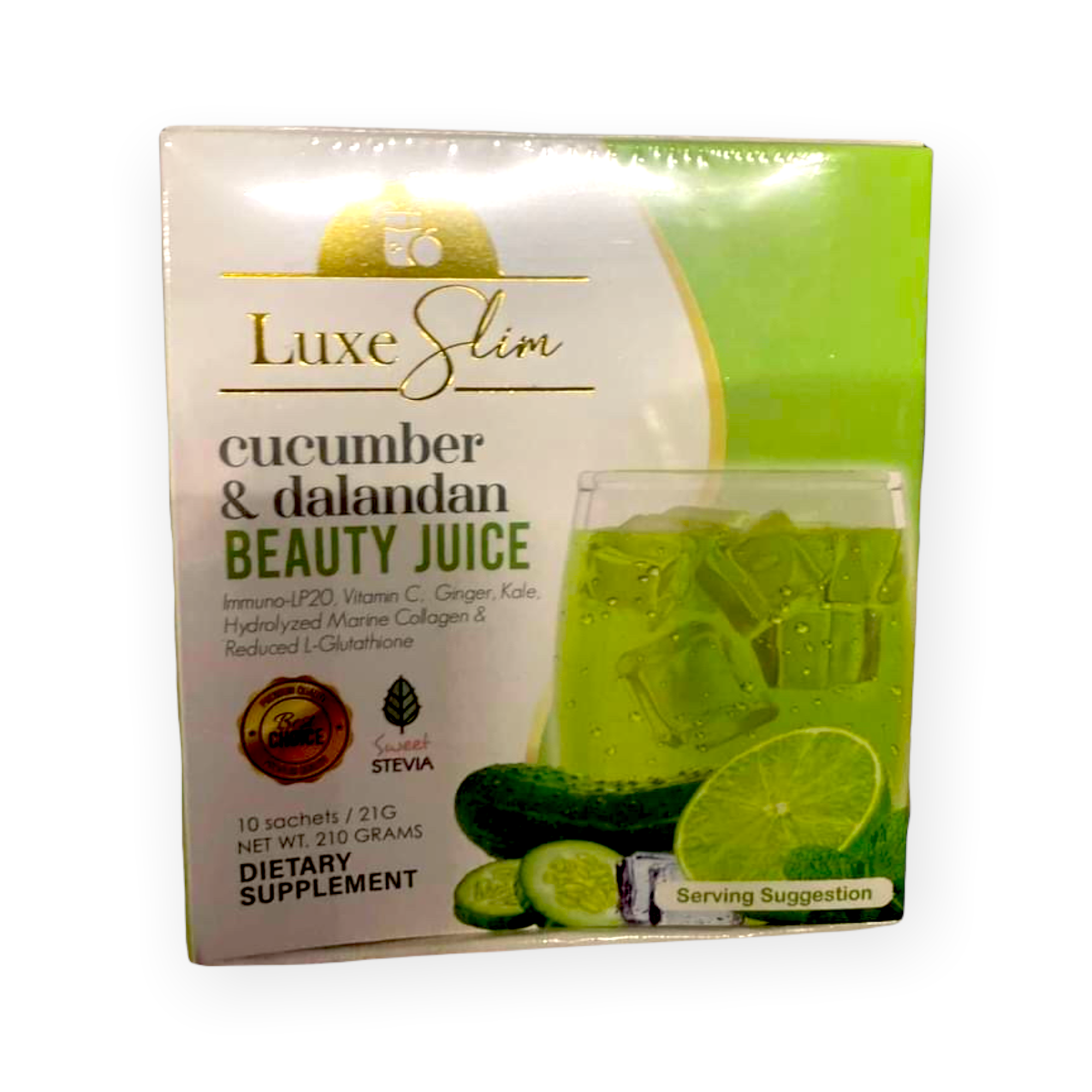 Luxe Slim - Cucumber & Dalandan - Beauty Juice 10 x 21g - My Care Kits