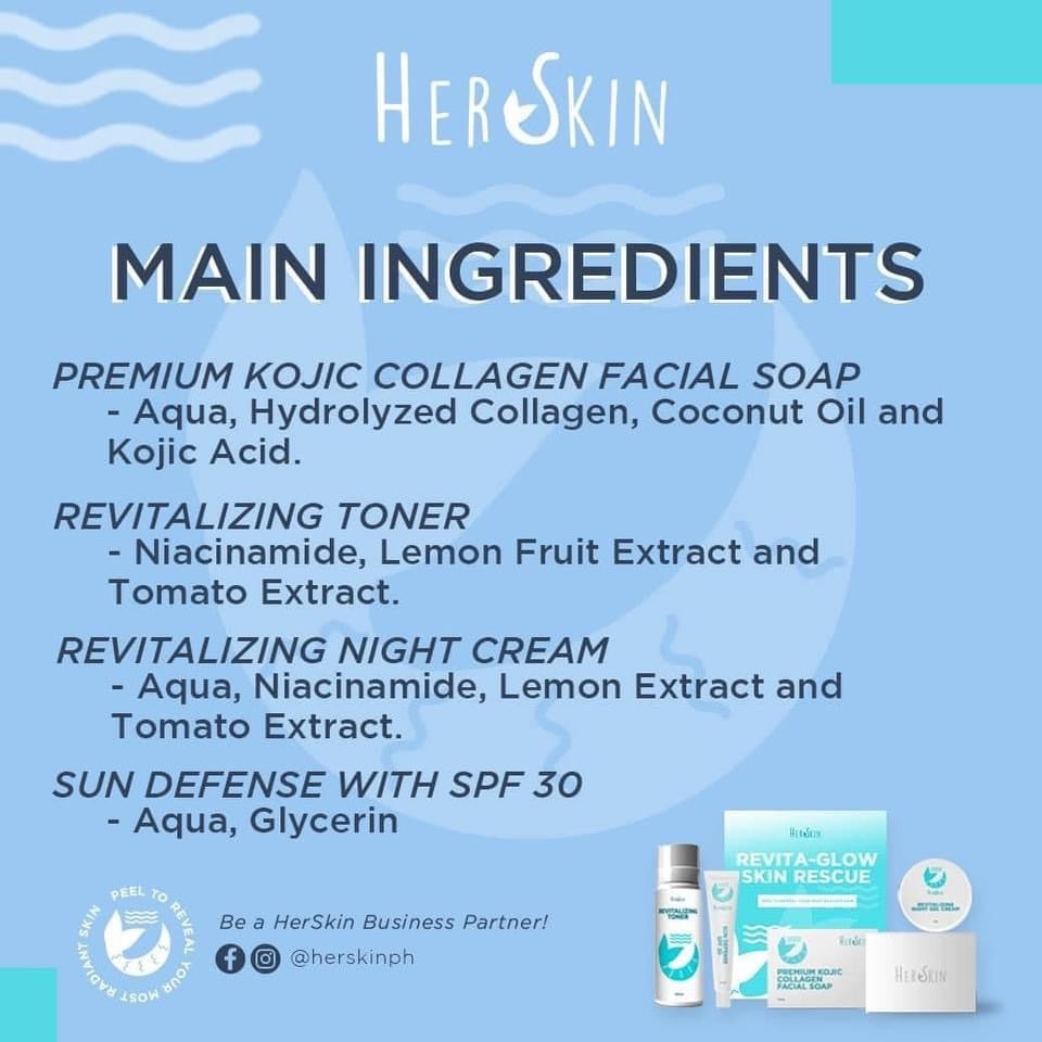 HerSkin Revita-Glow Skin Rescue Set - My Care Kits