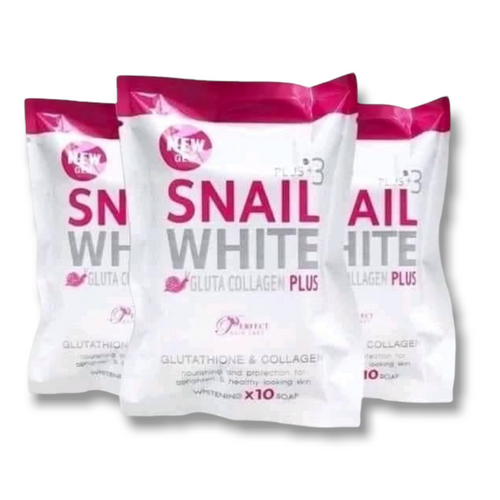 Snail White Gluta Collagen plus Soap from Thailand - My Care Kits