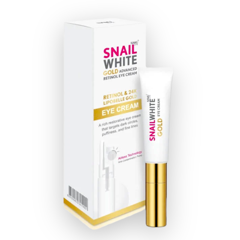 SnailWhite Gold Advance Retinol Eye Cream 15ml - My Care Kits