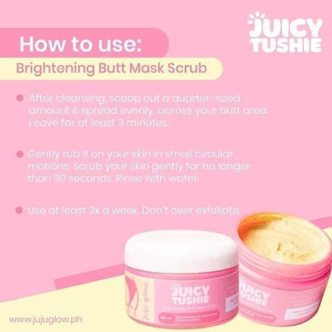 Juicy Tushie - Brightening Butt Mask Scrub 300 ml