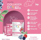 Gluta Collagen DTX Mixed Berry Slimming Drink - 200,000 mg Collagen - My Care Kits