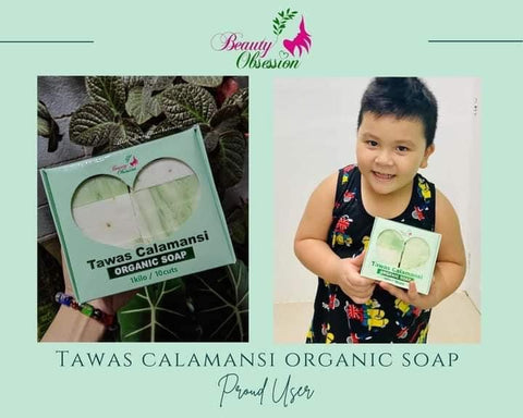 Tawas Calamansi Organic Soap 1kg - 10 pcs