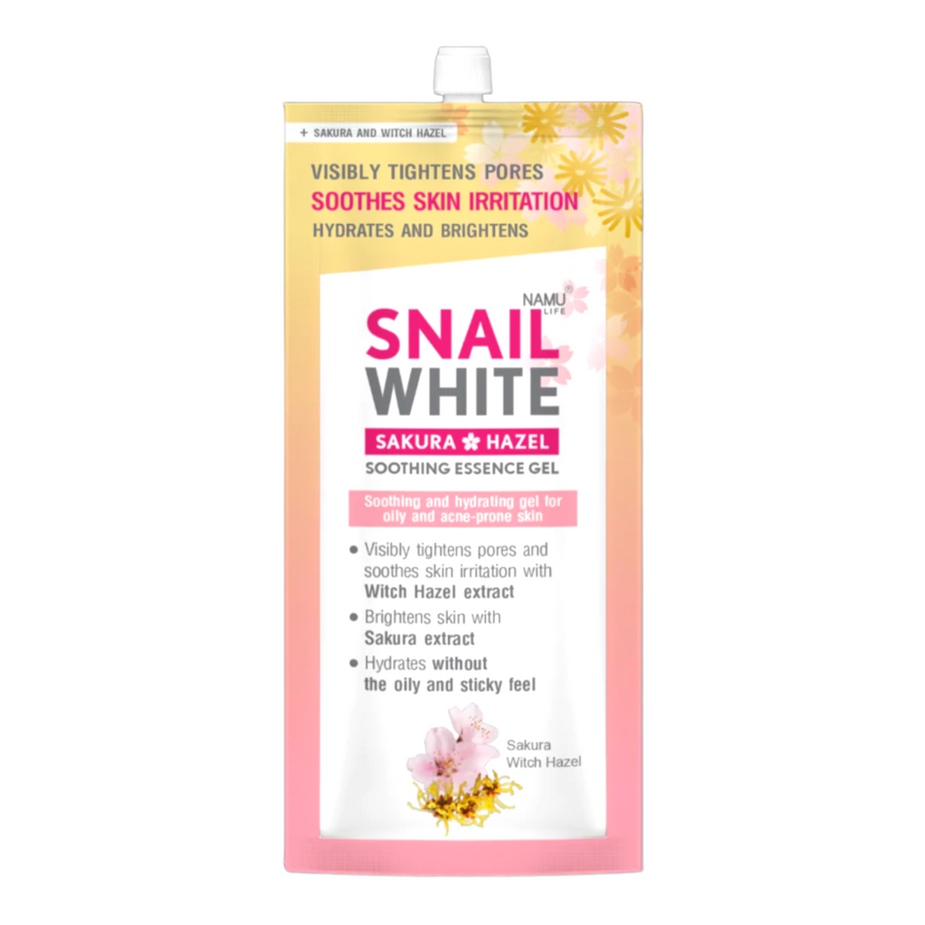 Snailwhite - Sakura Hazel Soothing Essence Gel 20ml - My Care Kits