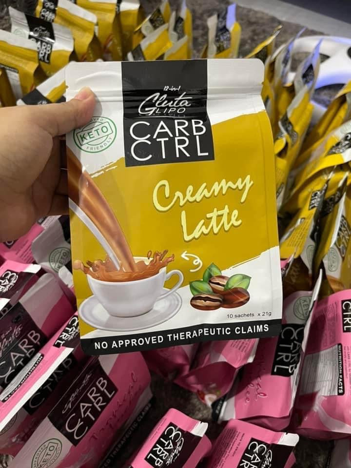 Gluta Lipo - CARB CTRL - Creamy Latte 10 x 21g - My Care Kits