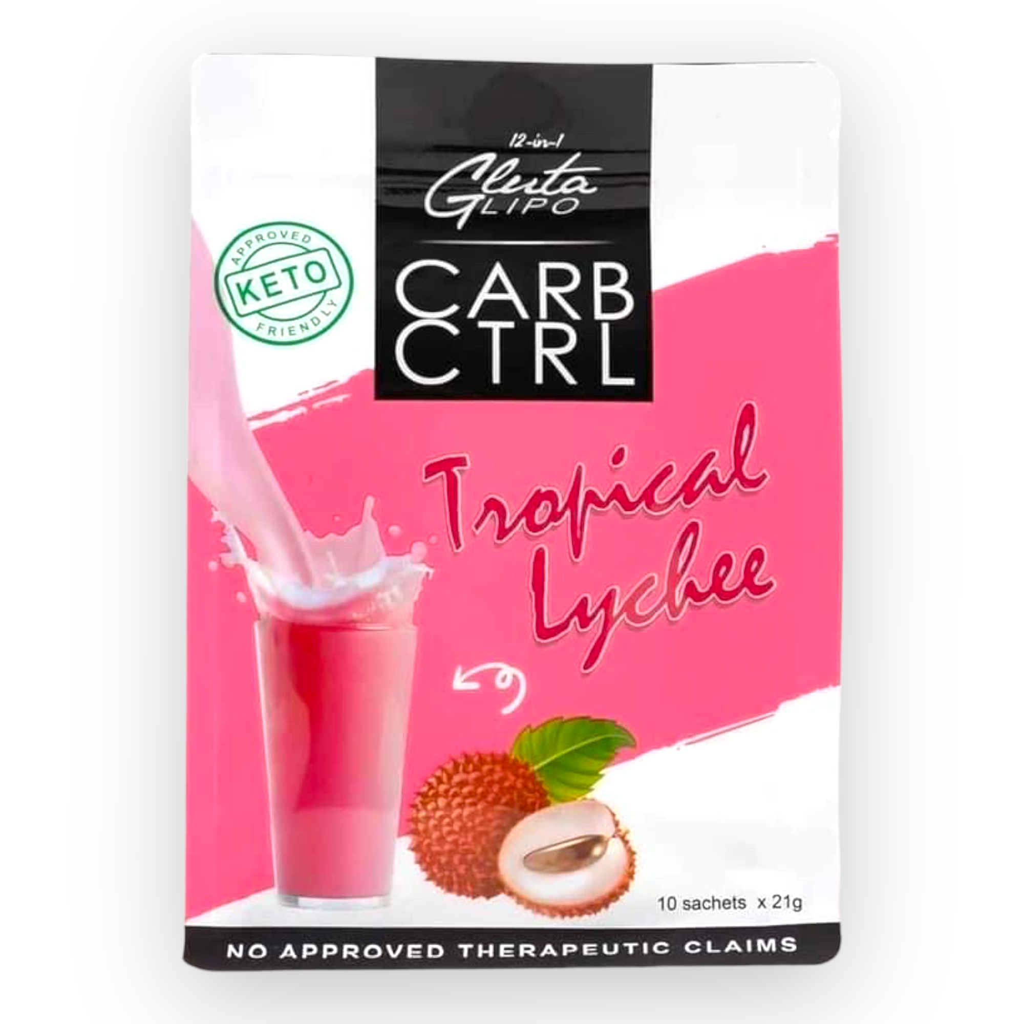 Gluta Lipo - CARB CTRL - Tropical Lychee 10 x 21g – My Care Kits