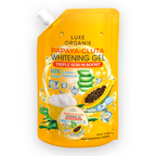 Luxe Organix - Papaya GLUta Whitening Gel - Triple Serum Boost - 10X Glow Cooling Hyaluronic - 200ml - My Care Kits