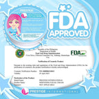 Prestige Whitening facial set - maintenance set (Blue box) - My Care Kits