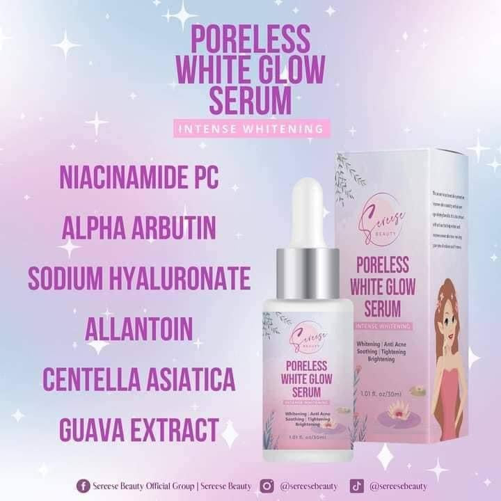 Sereese - Poreless White Glow Serum 30ml - My Care Kits
