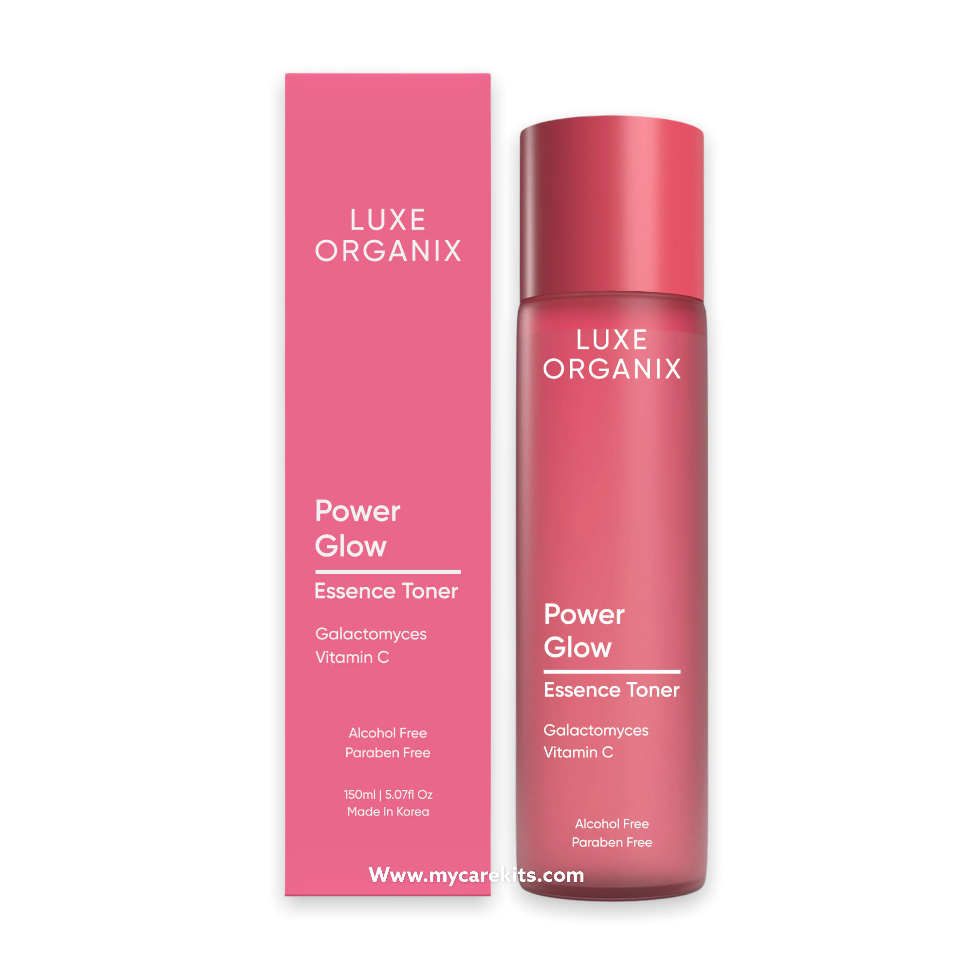 Luxe Organix Power Glow Essence Toner 150ml - ( Pink bottle )
