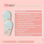 Ryx Skin Invisible Sunshield / Sunscreen 50ml - My Care Kits