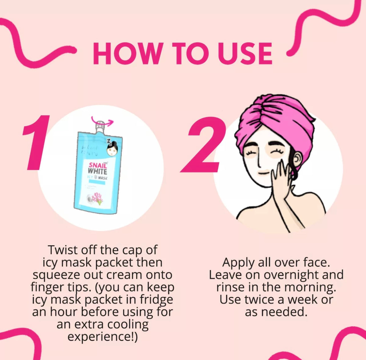 Snailwhite - Ivy White Mask 7ml - My Care Kits