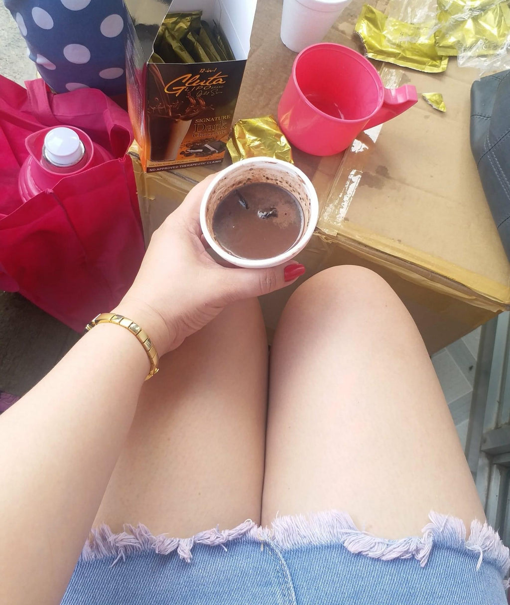 Gluta Lipo Gold Series Signature Dark Chocolate Slimming Drink - My Care Kits