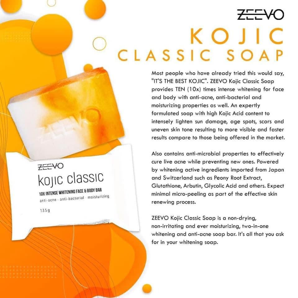 ZEEVO Kojic Classic Soap 135g - My Care Kits