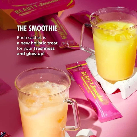 The Diet Coach - Beauty Smoothie - Peach Mango Flavor 10 x 18g