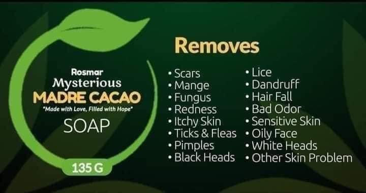 Rosmar - Mysterious Madre Cacao Soap - My Care Kits