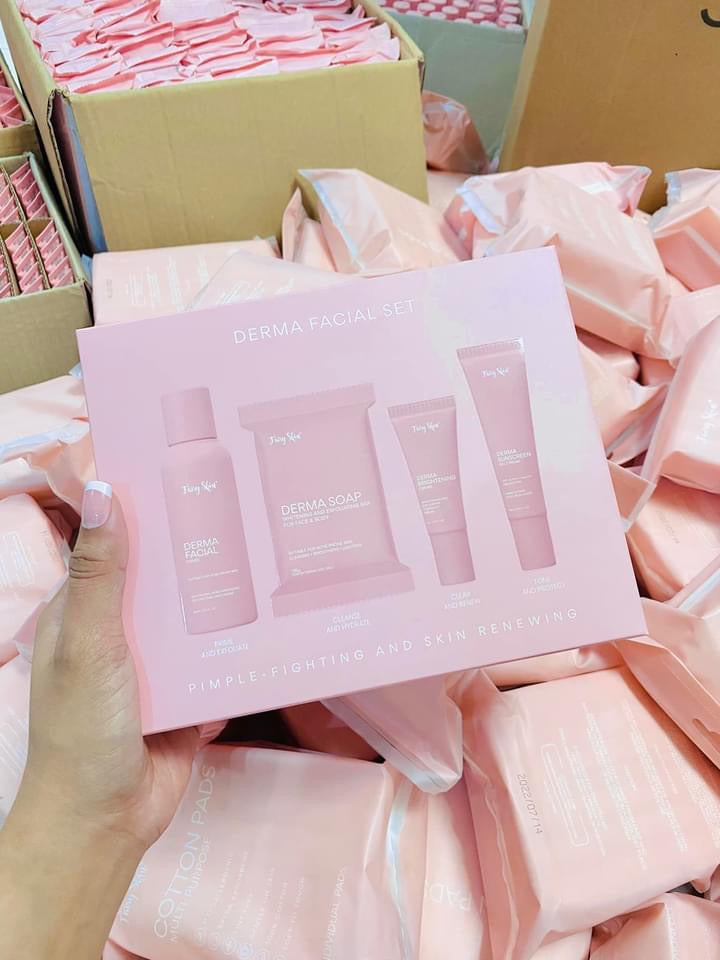 Fairy Skin -Derma Facial Set - NEW & Improved Formuka - NEW packaging of Fairy Rejuvenating set - My Care Kits