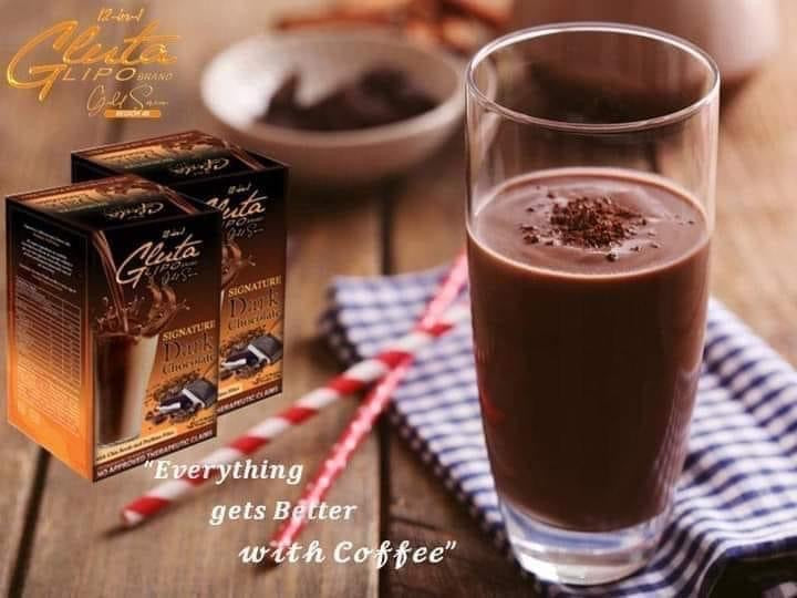 Gluta Lipo Gold Series Signature Dark Chocolate Slimming Drink - My Care Kits